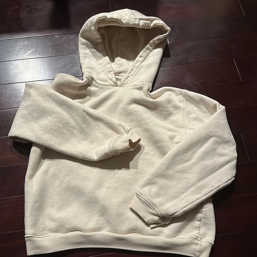 Hoodie, almond color Reformation